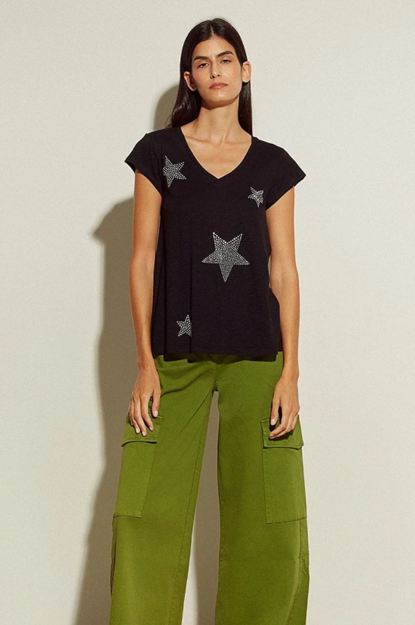 Τ shirt με σχέδιο αστέρια (3)
